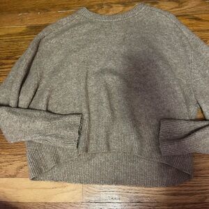 wild fable Taupe Crewneck Sweater
